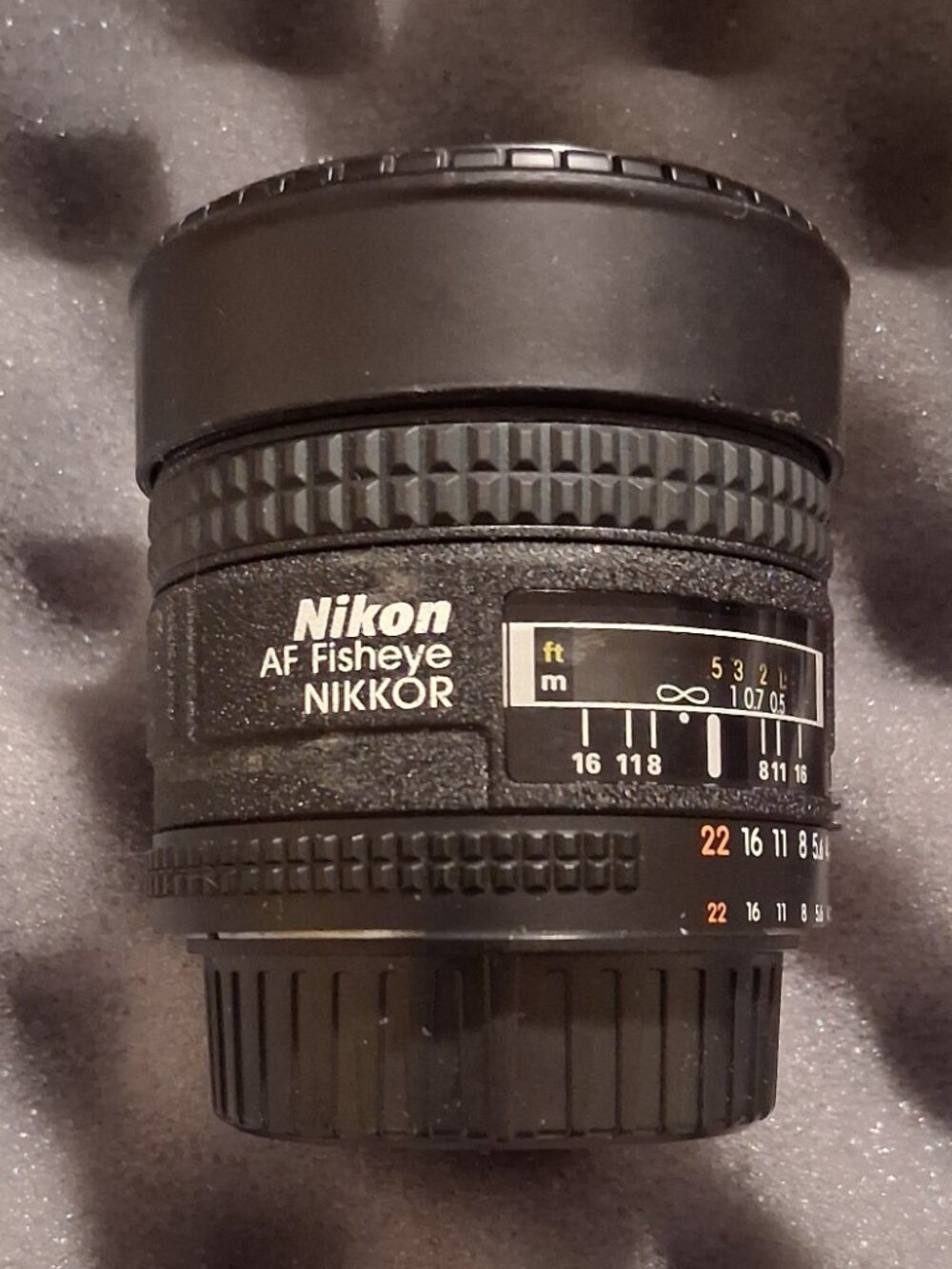 Nikon AF Fisheye-NIKKOR 16mm f/2.8D Lens Full Frame FX Wide Angle Fisheye